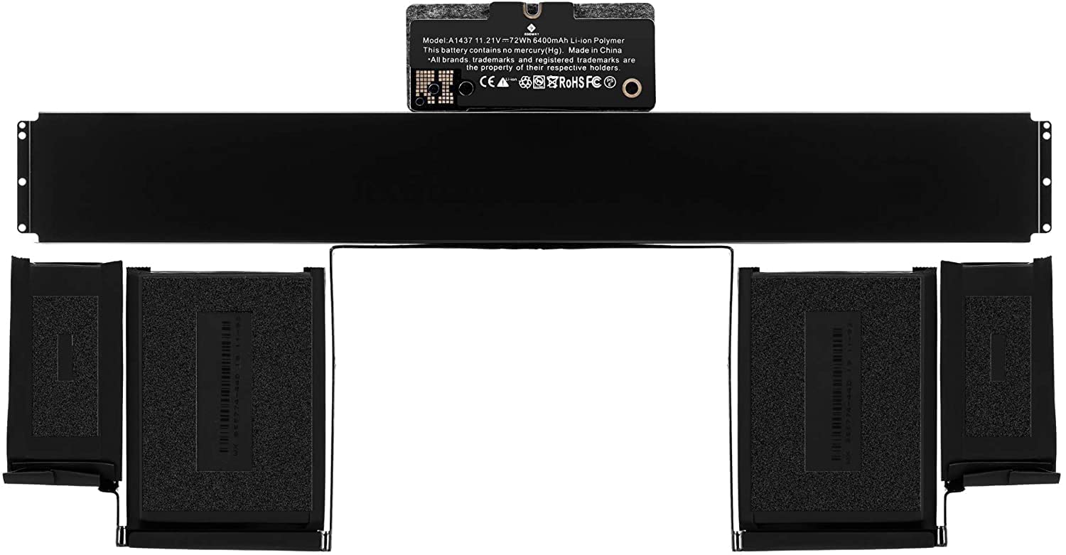 WISTAR Replacement Laptop Battery for A1425 A1437 Mac Book Pro Retina 13 inch MD212 MD213 ME662 (Late 2012, Early 2013 Version)